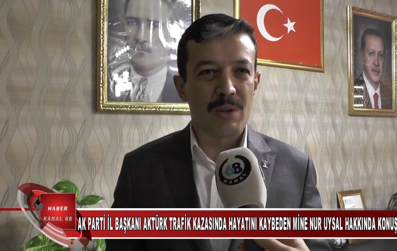 Ak Parti İl Başkanı Hamza Aktürk açıklama yaptı.