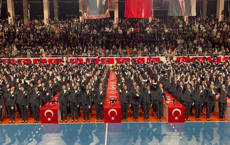 Aksaray POMEM 29. Dönem mezunları yemin etti