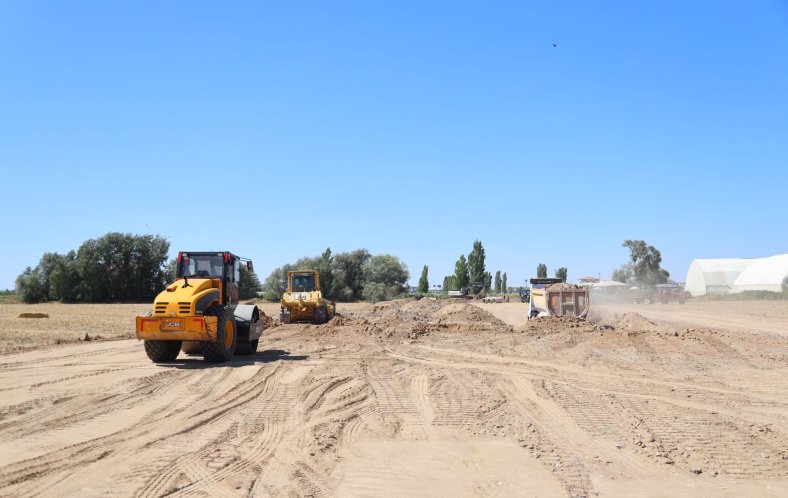 BELEDİYE BAŞKANI DR. EVREN DİNÇER YENİ ÇEVRE YOLU PROJESİ İÇİN DÜĞMEYE