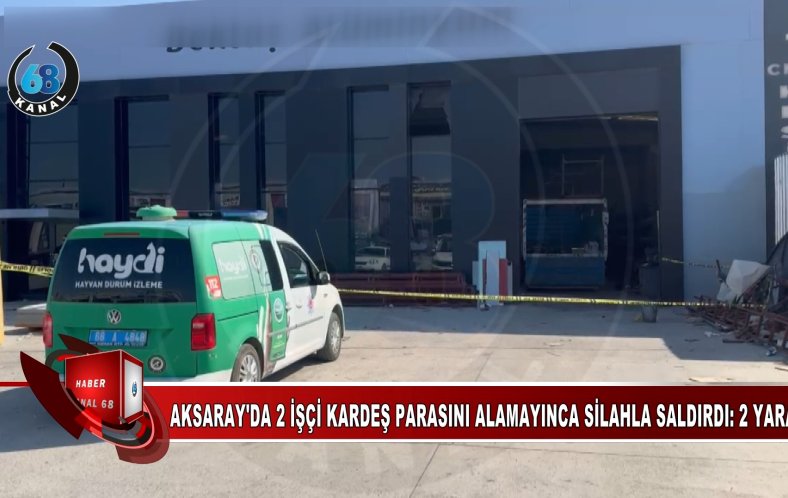 2 işçi kardeş parasını alamayınca silahla saldırdı: 2 yaralı