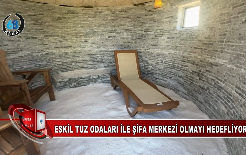 Eskil Tuz Odaları ile şifa merkezi olmayı hedefliyor