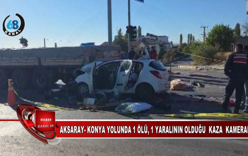 Aksaray-Konya Yolunda Feci Kaza: 1 Ölü, 1 Yaralı
