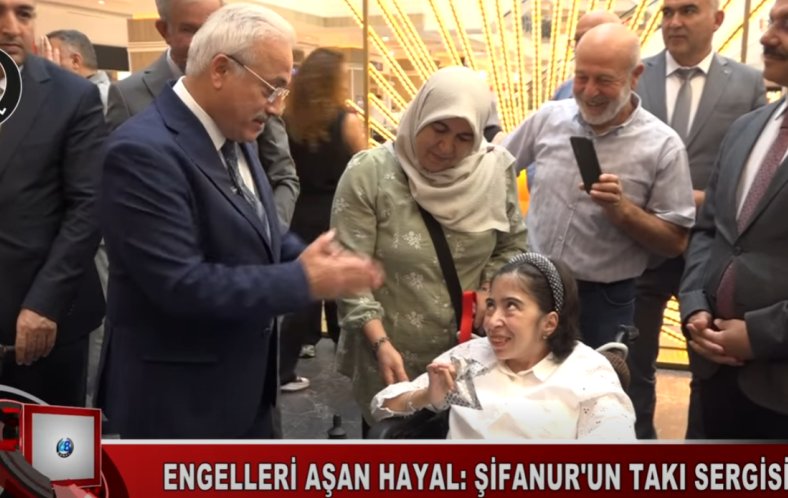 Engelleri Aşan Hayal: Şifa Nur’un Takı Sergisi Açıldı
