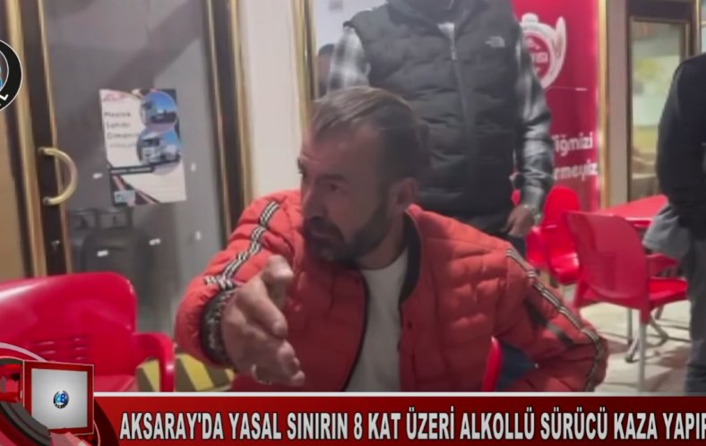 Yasal sınırın 8 kat üzerinde alkollü halde kaza yaptı