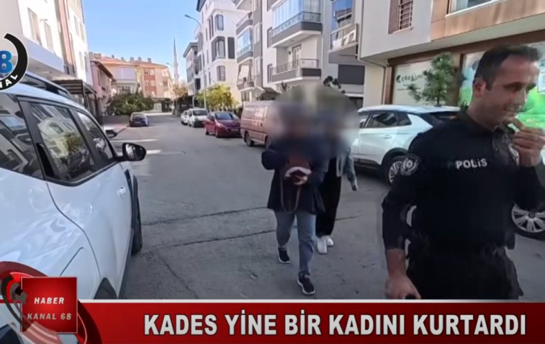 KADES yine bir kadını kurtardı
