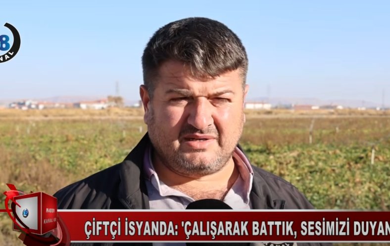 Çiftçi isyanda: ‘Çalışarak battık, sesimizi duyan yok!’”
