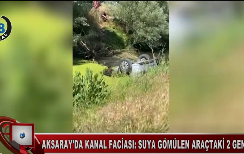 AKSARAY’DA KORKUNÇ KAZA: DRENAJ KANALINA DÜŞEN ARAÇTAKİ 2 GENÇ HAYATIN