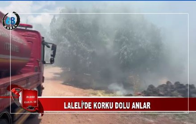 AKSARAY'DA KORKUTAN OT YANGINI: ALEVLER EVE SIÇRAMADAN SON ANDA SÖNDÜR