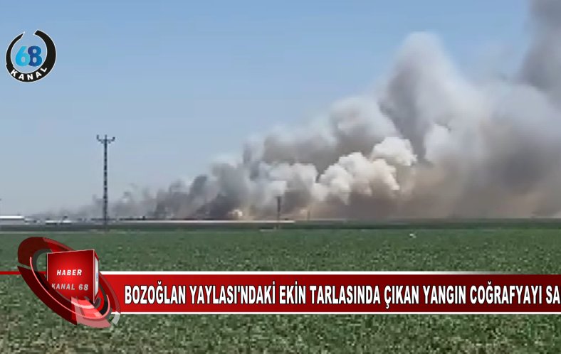ESKİL’DE KORKUTAN EKİN YANGINI