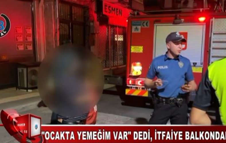 Kapıda kalan kadının asılsız ihbarı ekipleri harekete geçirdi