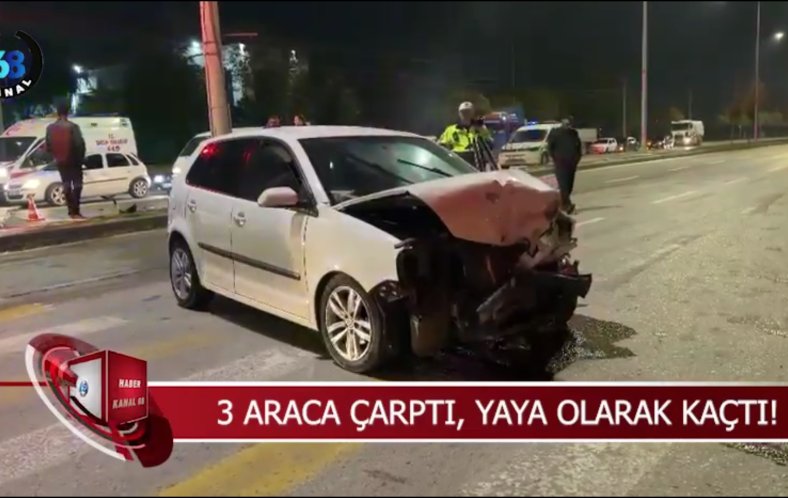 Vurdu, Refüje Fırlattı, Yaya Olarak Kaçtı! Polis Her Yerde Onu Arıyor