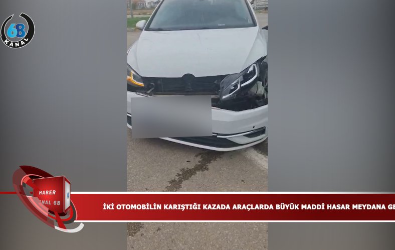 Aksaray’da Korkutan Kaza